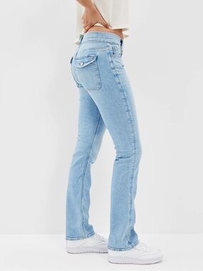 EUC - American Eagle Outfitters 90s low rise skinny kick jeans size 16 reg